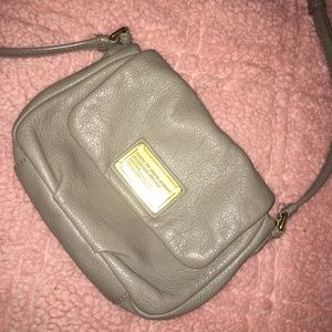Gray Marc Jacobs crossbody